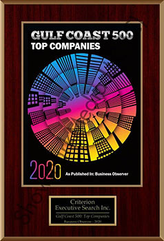 Gulf Coast Top 500 Businesses Award
